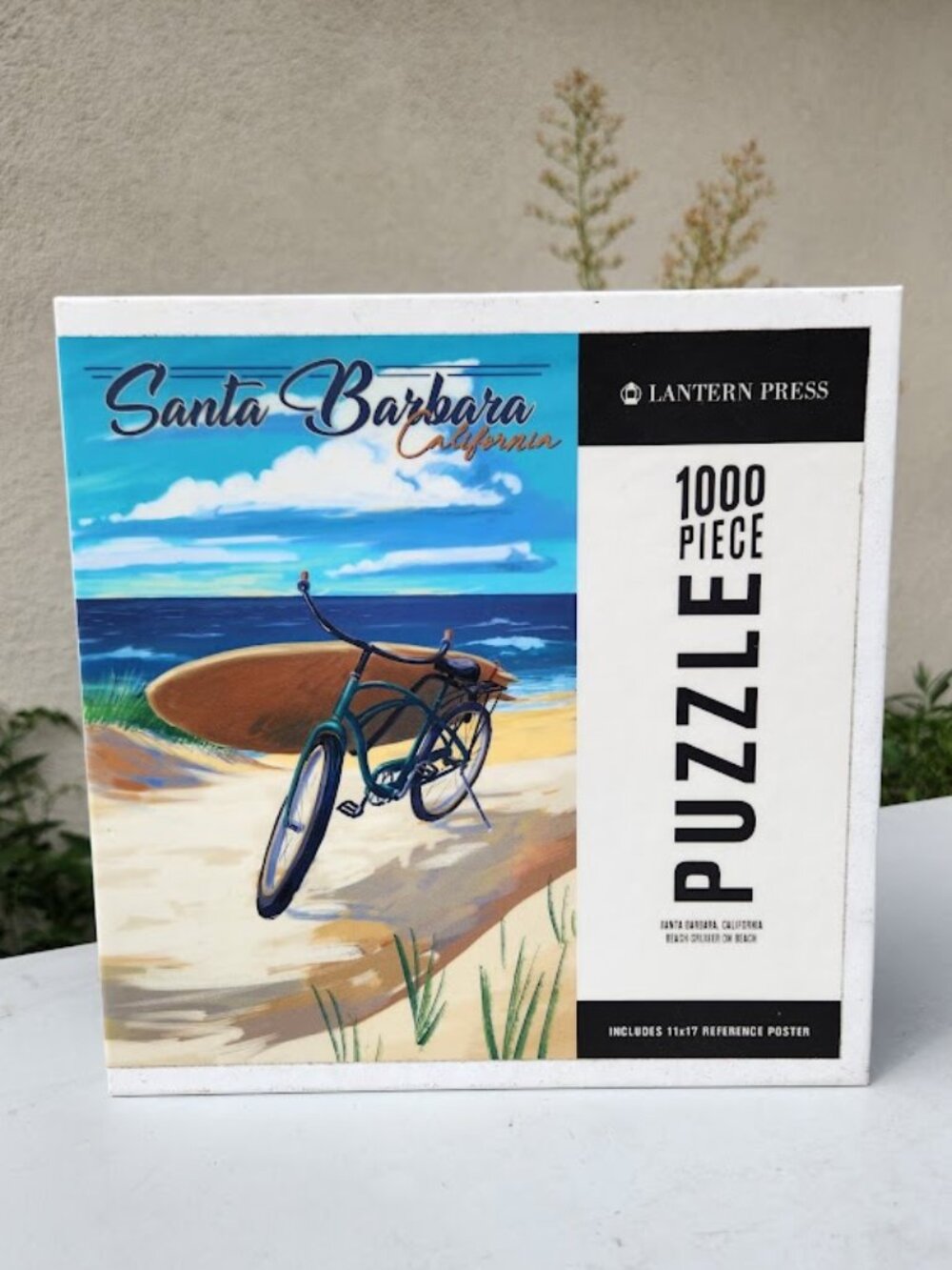 Santa Barbara California Beach Cruiser Jigsaw Puzzle 1000 Piece Lantern Press